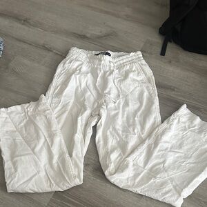 Hollister women’s  White Joggers